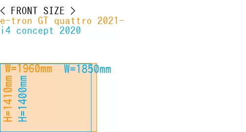 #e-tron GT quattro 2021- + i4 concept 2020
